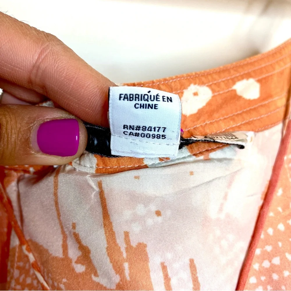 Diane Von Furstenberg “Gilmore Oasis” silk dress 🧡 - Picture 4 of 16
